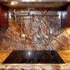 Đá Forest marble ốp bếp 9