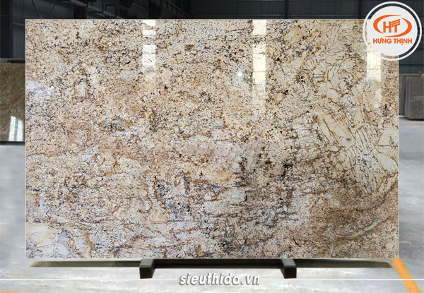Đá Granite Solarius - Hình ảnh thực tế tại kho đá Hưng Thịnh