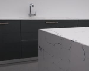 Đá nhân tạo gốc thạch anh Bianco Venato 3