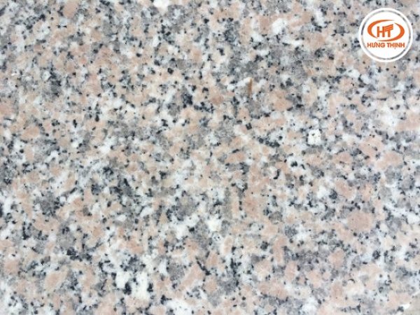 Đá cầu thang Granite hồng Gia Lai 