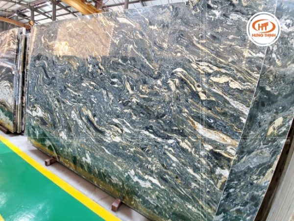 Đá Granite màu xanh nổi bật với màu sắc thu hút và độ bền vượt trội 