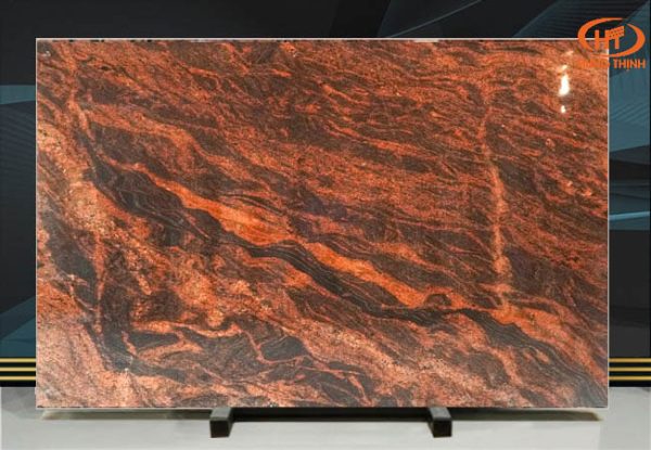 Đá Granite đỏ tượng trưng cho sức mạnh và mang lại may mắn cho giá chủ