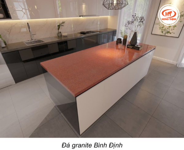 đá granite đỏ bình định