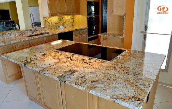 Đá Granite Solarius mặt bếp