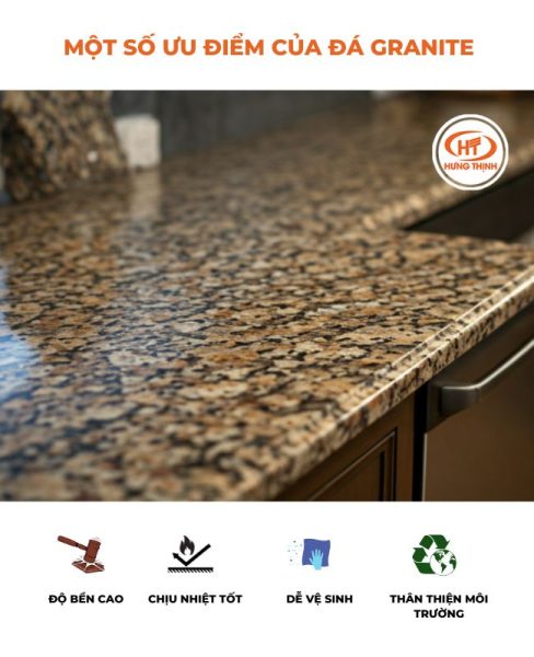 Một số ưu điểm nổi bật của đá hoa cương (granite)