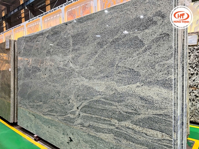 Đá Granite Ivory Fantasy khổ lớn cao cấp nhập khẩu Ấn Độ