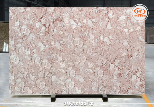 Đá Marble Hồng Sò