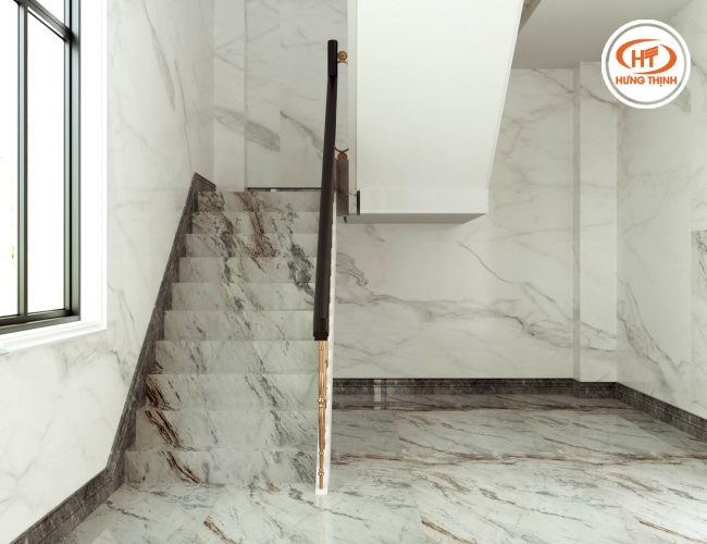 Đá Granite Branco White lát sàn