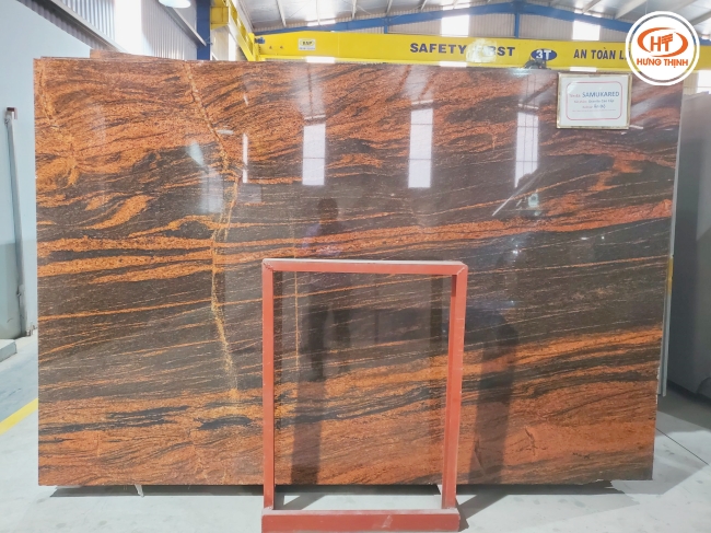 Đá Granite Samuka Red đẹp