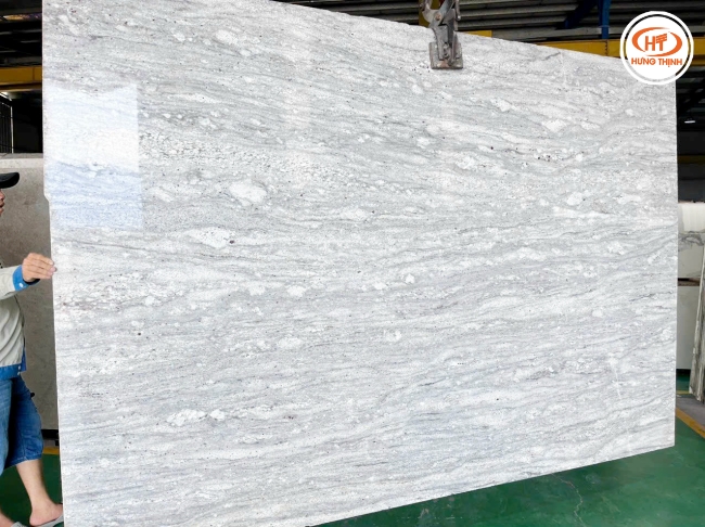 Mẫu đá Granite Thunder White