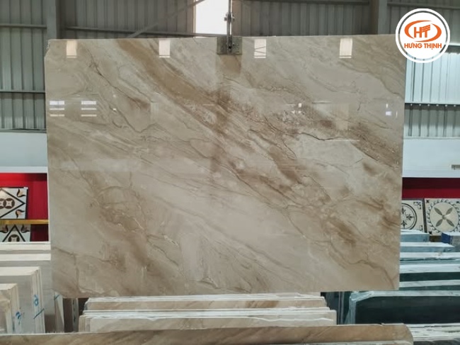 Đá Marble vân gỗ chéo