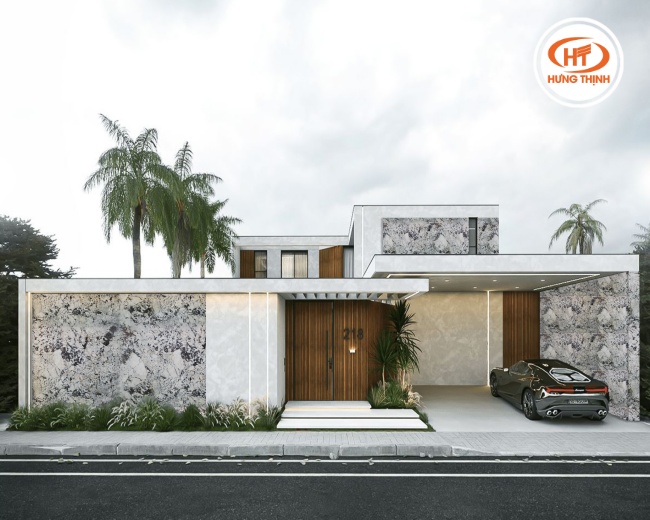 Đá Granite ốp mặt tiền