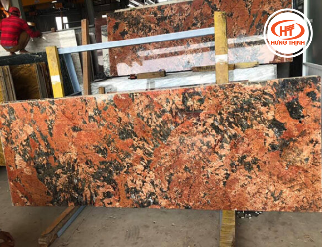 da granite valcano red