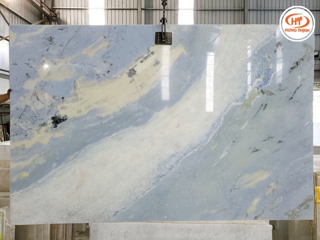 Mẫu tranh đá xuyên sáng Ocean Blue