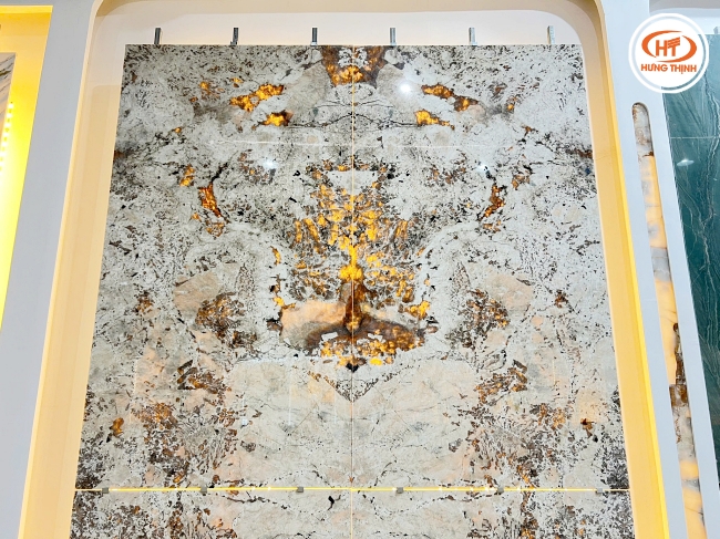 Tranh đá Granite xuyên sáng Alpinus