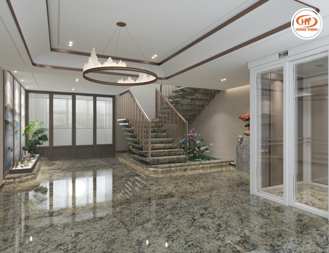 Đá lát nền Granite Cecilia Light với màu sắc và vân đá độc đáo