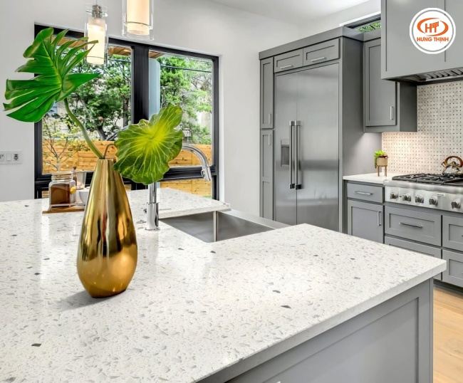 Đá ốp bếp bền, đẹp