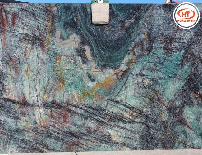 Dòng đá Thạch anh Blue Velvet Verde được ưa chuộng tại Nam Mỹ.