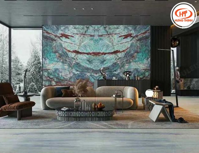 đá Thạch anh Blue Velvet giúp xoa dịu căng thẳng, cân bằng cảm xúc, đồng thời thu hút năng lượng tích cực