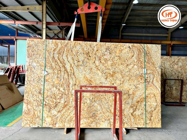 Bề mặt và đường vân cơ bản của đá hoa cương Solarius.