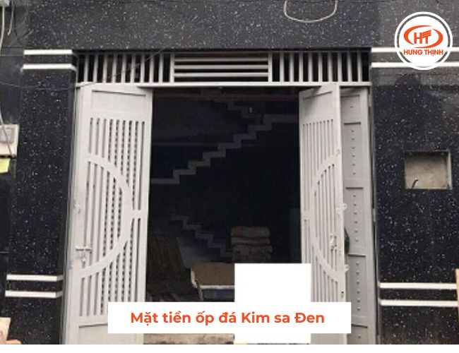 Mặt tiền đá hoa cương Kim sa cơ bản