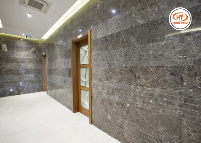Ốp tường với đá Savana Grey
