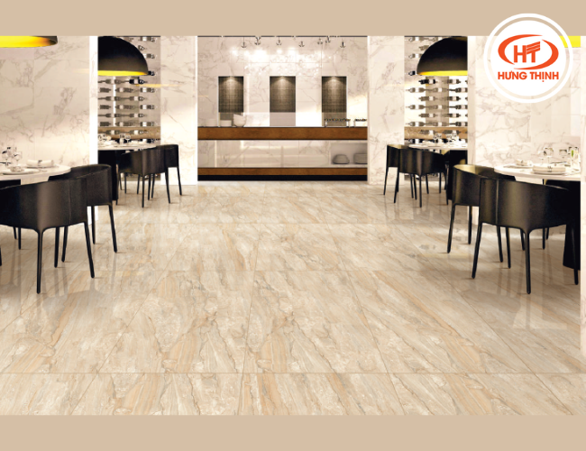 Đá Marble Diana Royal có độ bóng cao dễ dàng cho việc vệ sinh 