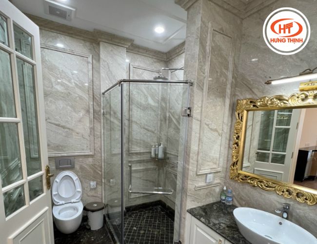 Nếu chọn đúng đơn vị thi công, đá Marble vẫn có thể sử dụng ở khu vực tiếp xúc với nước. 