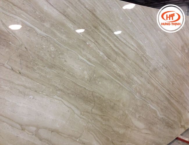 Vẻ đẹp thu hút của đá cẩm thạch Vân Gỗ Ý. 