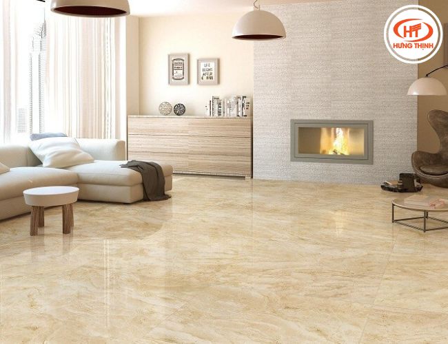 Lát nền đá Marble sẽ giúp không gian mát mẻ vào mùa hè nhờ tính cân bằng nhiệt của đá.