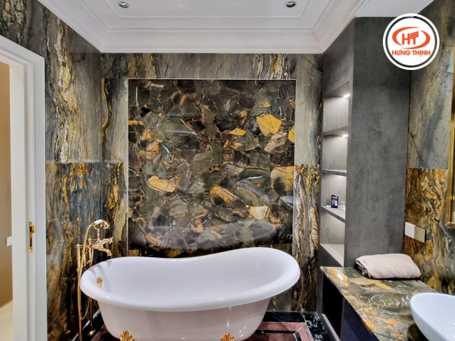 Bức tranh đá ốp tường ấn tượng