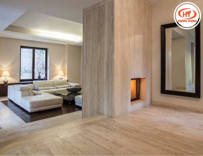 Mẫu đá rất phù hợp với các công trình phong cách hiện đại, sang trọng.