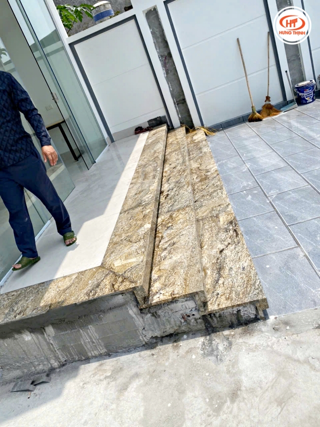 Đá Granite Blue Dune phù hợp với nhiều công trình: Nhà ở, trung tâm thương mại, hội nghị...