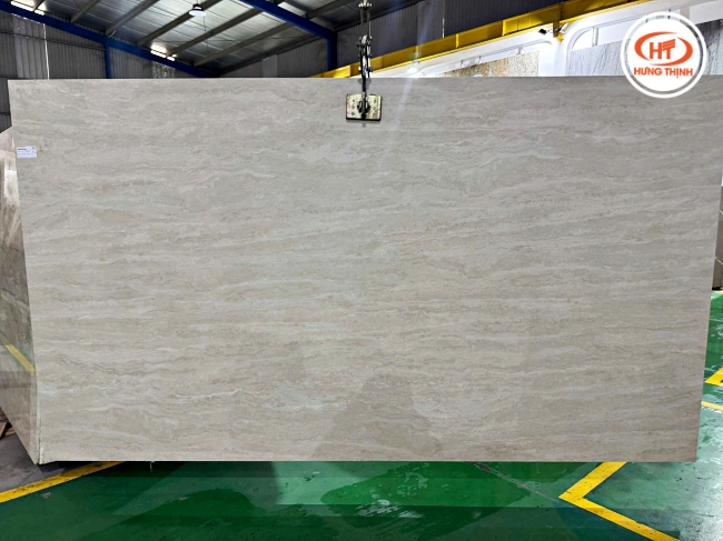 Vẻ đẹp nhã nhặn màu kem của đá Marble Travertine