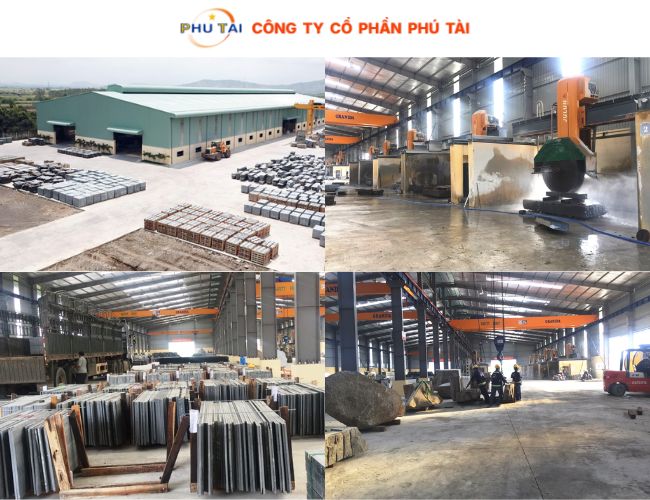 Phú Tài là cơ sở đá hoa cương chuyên về khai thác và chế biến. 