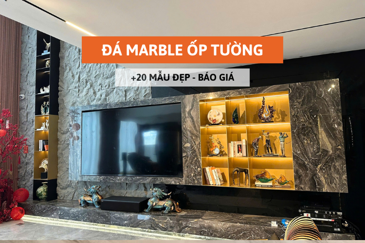 đá marble ốp tường
