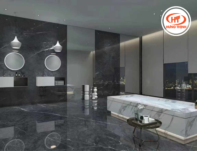 Đá cẩm thạch Wyndham Grey phù hợp với nhiều phong cách thiết kế 