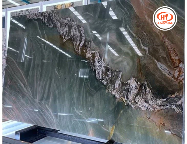 Đá thạch anh Bramante Maestro vân tự nhiên độc đáo nổi bật cao cấp