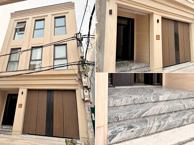 đá ốp mặt tiền, tam cấp tại Long Biên