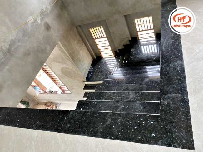 Công trình thực tế ốp đá xà cừ mắt mèo siêu nét