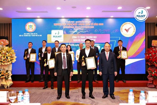 Namy Ceramics lọt top 10 thương hiệu vàng chất lượng quốc tế 2026