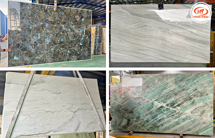 Đá Thạch Anh nhập khẩu được tuyển chọn kĩ lưỡng trước khi nhập kho