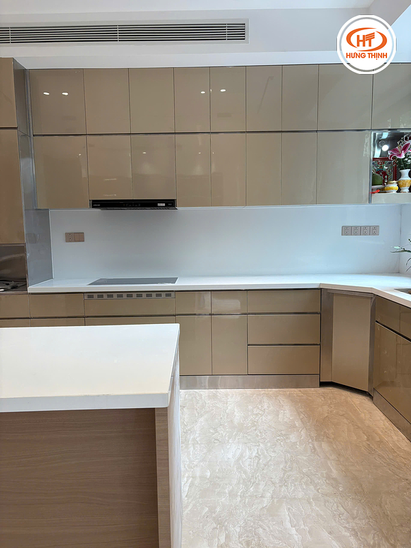 Công trình thực tế Đá bếp vicostone BQ206