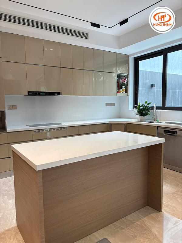 Công trình thực tế Đá bếp vicostone BQ206