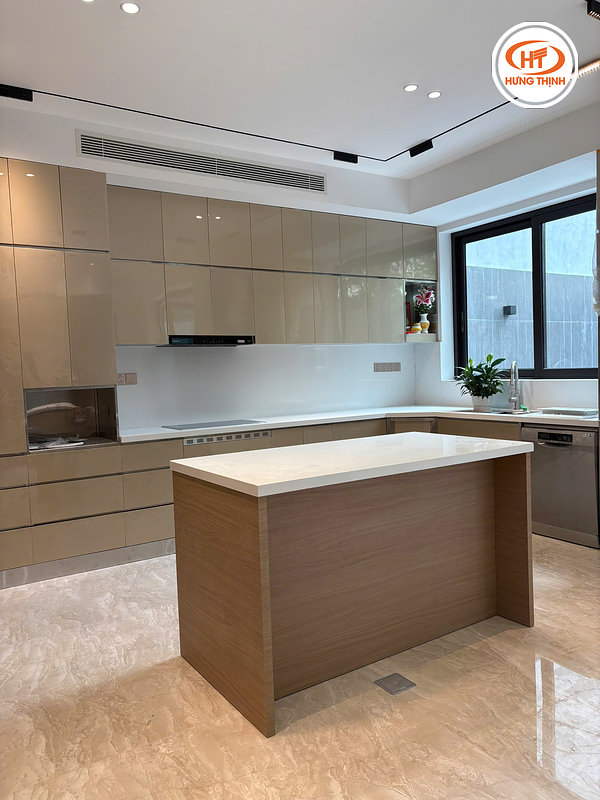 Công trình thực tế Đá bếp vicostone BQ206