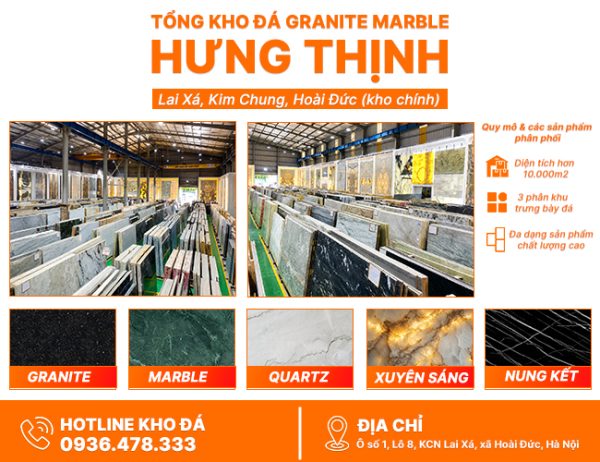 Tổng kho đá granite marble Hưng Thịnh Hà Nội