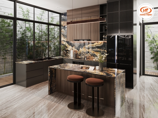 Trong các loại đá làm mặt bếp thì đá Granite Black Taurus làm sự lựa chọn đáng được cân nhắc