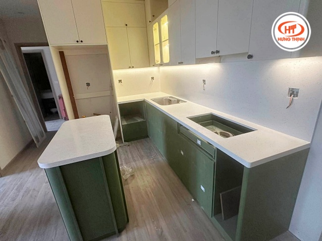Đảo bếp mặt đá Vicostone an toàn cho sức khỏe người dùng nhờ các chứng nhận quốc tế