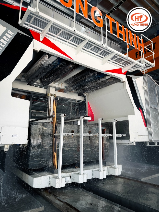Nhờ các mạch cắt nhỏ và chuẩn xác giúp tăng tỷ lệ thu hồi đá thành phẩm lên 20%
