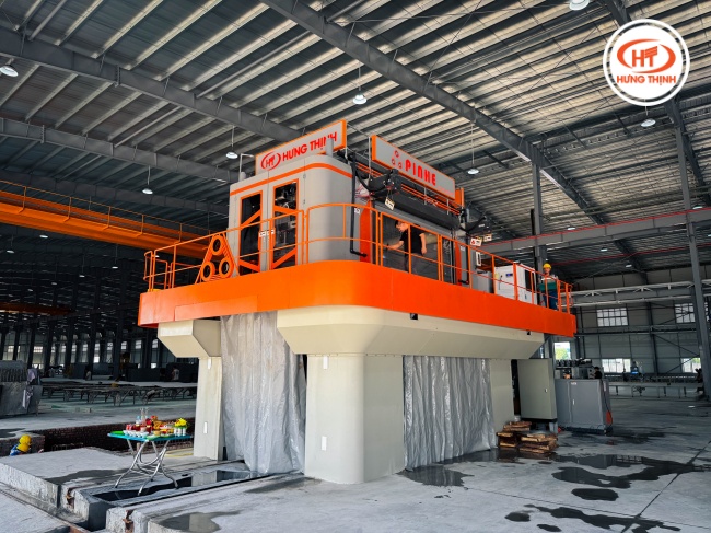 Máy cưa dây thế hệ mới Pinhe Gulfstream tân tiến giúp nâng hiệu suất gia công hơn 30% so với công nghệ cũ